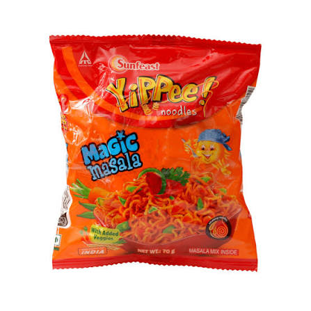 YIPPEE MASALA NOODLES 70G - MAGIC (3 FOR 1.00)