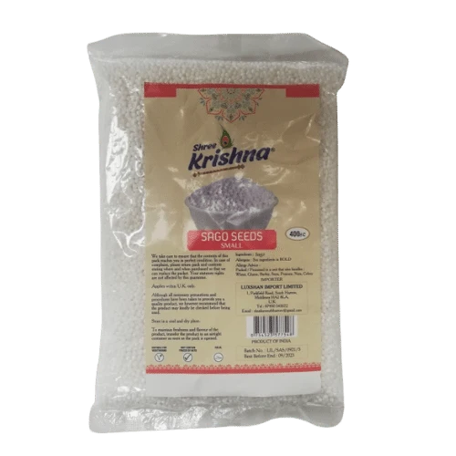 SHREE KRISHNA SAGO SEEDS SMALL 400G
