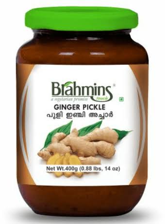 BRAHMINS GINGER PICKLE 400G