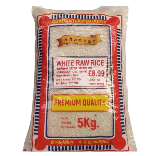 SHANKAR WHITE RAW RICE 5KG