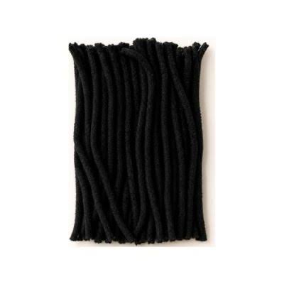 GOPURAM DIYA WICKS (BLACK) - 1 PACK