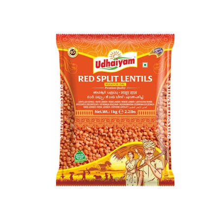 UDHAIYAM MASOOR DHALL 2KG