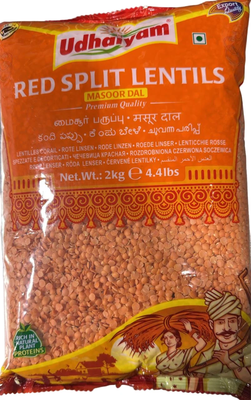 UDHAIYAM MASOOR DHAL (RED SPLIT LENTILS) 1KG