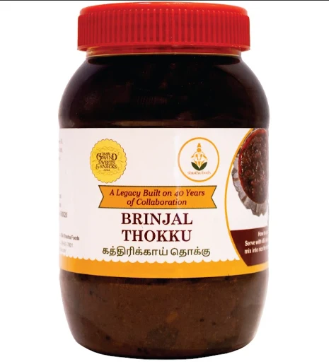 GRAND SWEETS AND SNACKS THOKKU 500G - BRINJAL