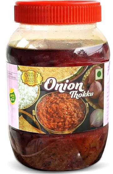 GRAND SWEETS AND SNACKS THOKKU 500G - ONION