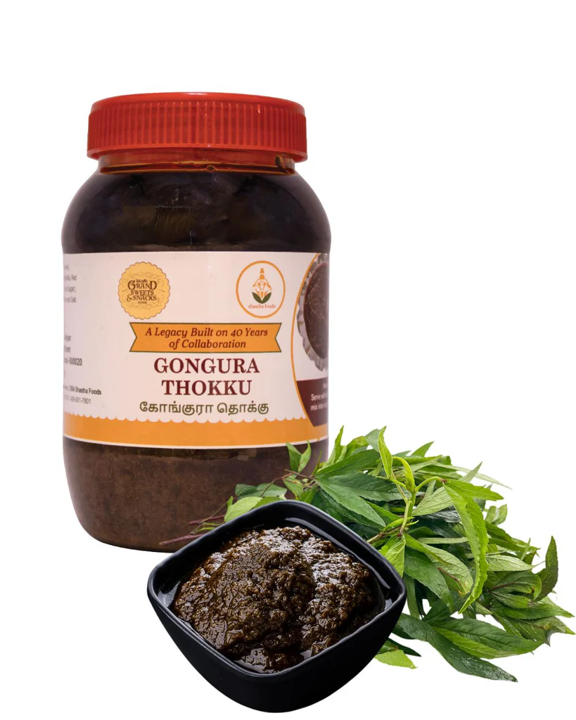 GRAND SWEETS AND SNACKS THOKKU 500G - GONGURA