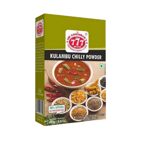 777 KULAMBU CHILLY POWDER 165G