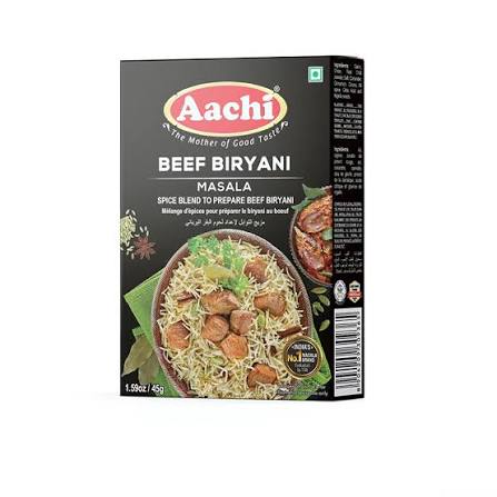 AACHI BEEF BIRYANI MASALA 45G