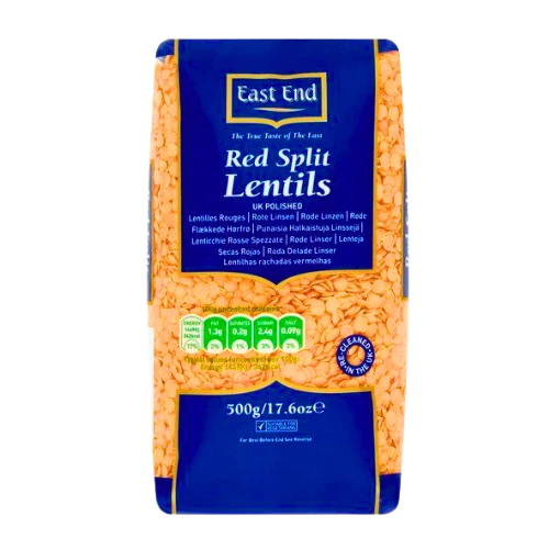 EAST END MASOOR DAL (RED LENTILS) 500G