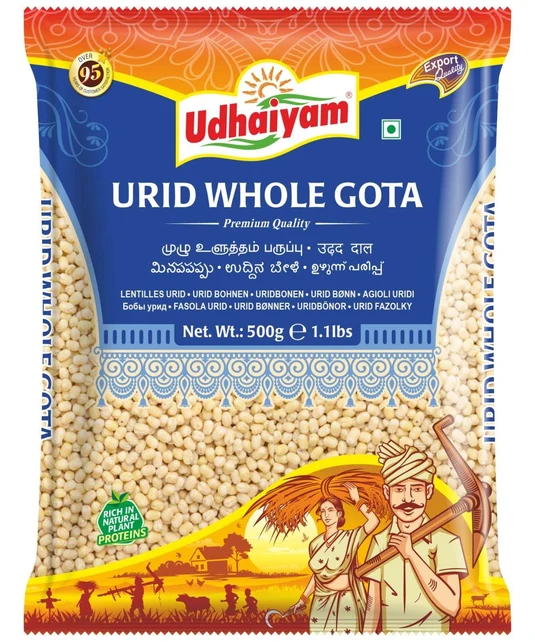 UDHAIYAM URID DAL WHOLE 500G