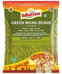 UDHAIYAM MOONG DHALL (GREEN) 2KG