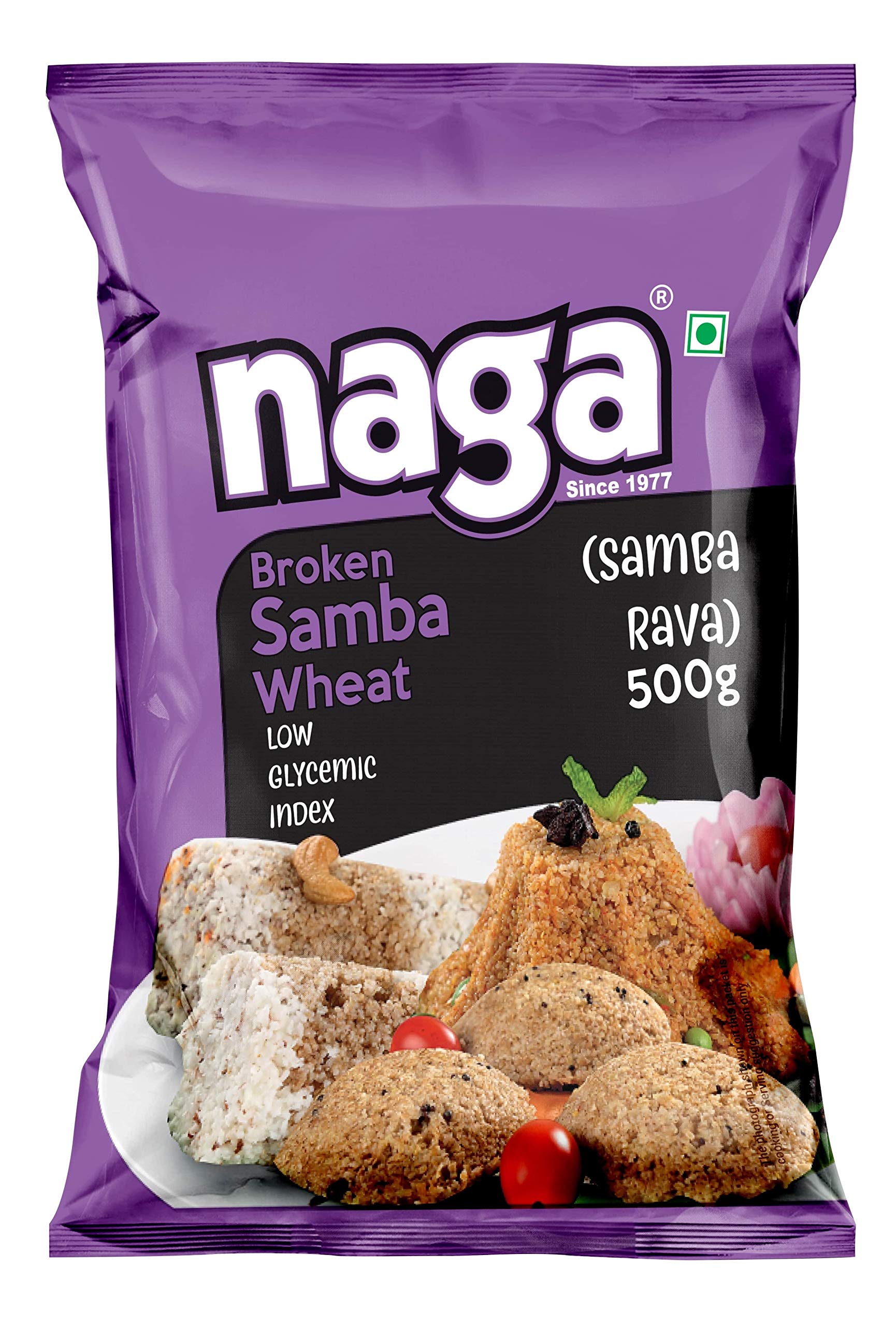 NAGA BROKEN SAMBA WHEAT (RAVA) 500G