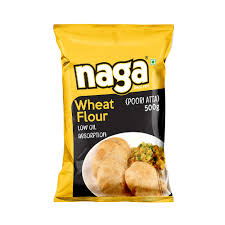 NAGA WHEAT FLOUR (POORI ATTA) 500G
