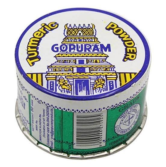 GOPURAM TURMERIC TIN 20G