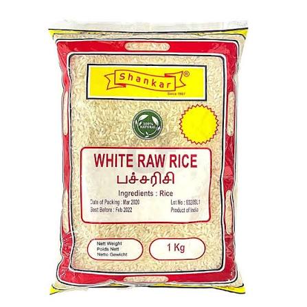 SHANKAR WHITE RAW RICE 1KG
