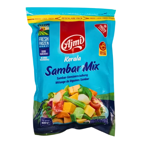 AJMI FROZEN KERALA SAMBAR MIX 400G