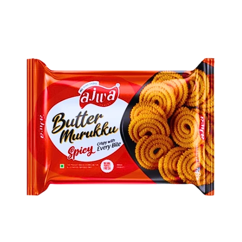AJWA BUTTER MURUKKU 150G - SPICY