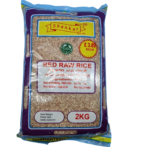 SHANKAR RED RAW RICE 2KG