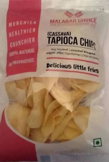 MALABAR CHOICE TAPIOCA CHIPS PLAIN 135G