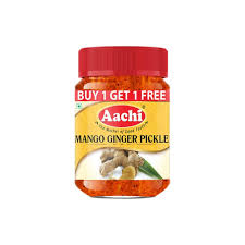 AACHI MANGO GINGER PICKLE 300G