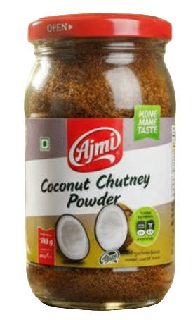 AJMI COCONUT CHUTNEY POWDER 200G