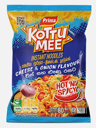 PRIMA KOTTU MEE CHEESE & ONION NOODLES 80G