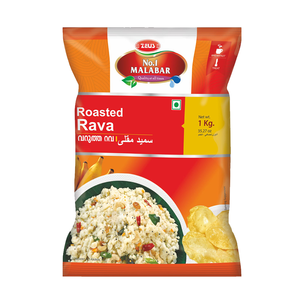 MALABAR CHOICE ROASTED RAVA 1KG