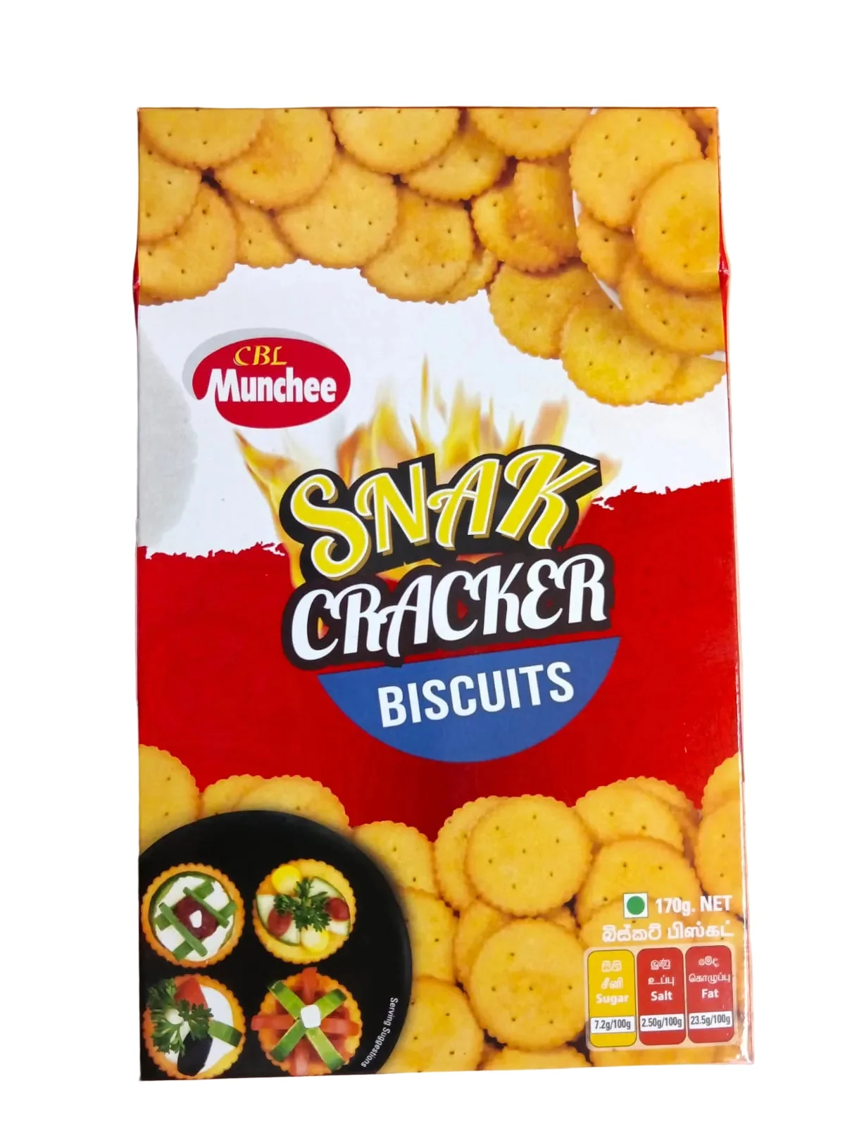 MUNCHEE SNACK CRACKER BOX 170G