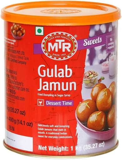 GEN-MTR GULAB JAMUN TIN 1KG