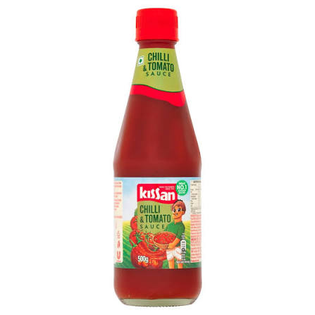 KISSAN CHILLI TOMATO SAUCE 500G