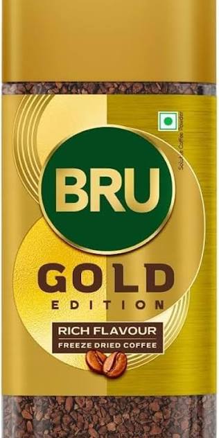BRU GOLD FREEZE DRIED COFFEE 100G