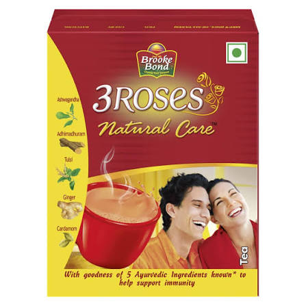 BROOKE BOND 3 ROSES NATURAL CARE TEA 250G