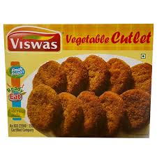 VISWAS FROZEN VEG CUTLET 350G