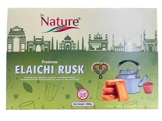 DR.NATURE ELAICHI RUSK 560G