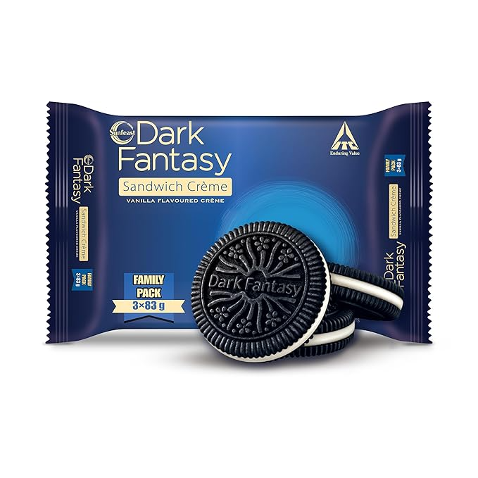 SUN FEAST DARK FANTASY VANILLA CREME 249G