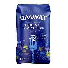 DAAWAT BASMATI RICE 2KG - ORIGINAL