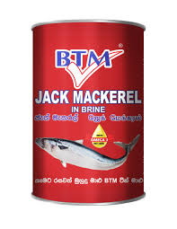 BTM JACK MACKEREL IN BRINE 425G