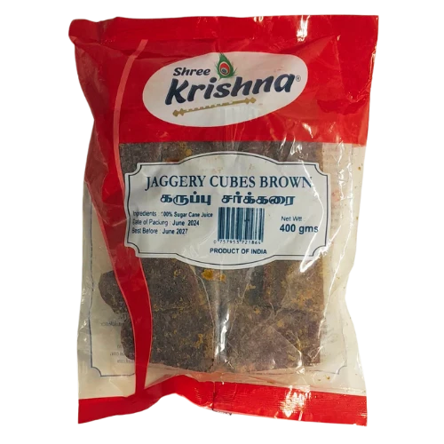 SHREE KRISHNA BROWN JAGGERY CUBES 400G