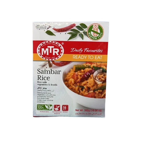 MTR READY TO EAT SAMBAR RICE 300G