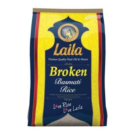 LAILA BROKEN BASMATI RICE 5KG