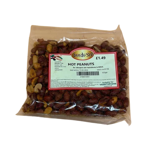 INDU SRI HOT PEANUTS 150G