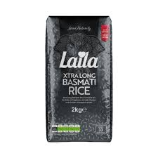 LAILA LONG GRAIN BASMATI RICE 2KG