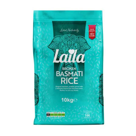 LAILA BROKEN BASMATI RICE 10KG