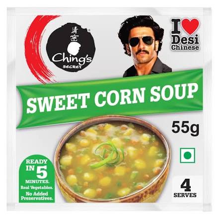 CHINGS SWEET CORN SOUP 55G