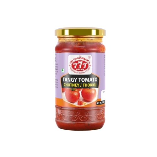 777 TANGY TOMATO CHUTNEY (THOKKU) 300G