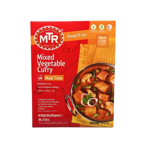 MTR READY TO EAT MIXED VEGETABLE CURRY 300G
