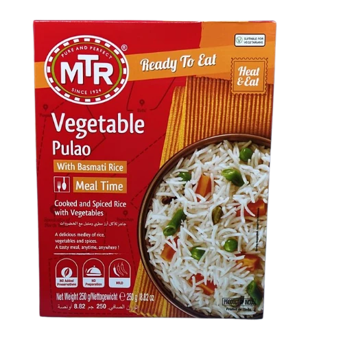 MTR READY TO EAT VEGETABLE PULAO 250G