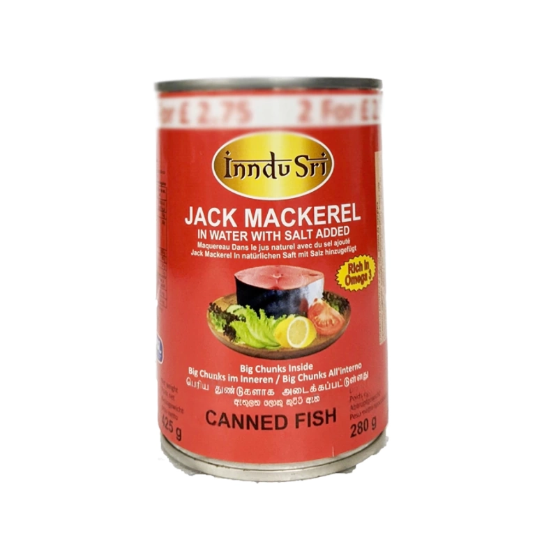 INDU SRI JACK MACKEREL IN BRINE 425G