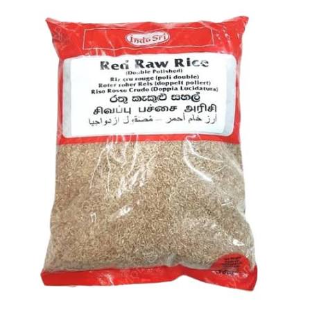 INDU SRI RED RAW RICE 4.5KG (POLISHED)