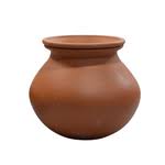 CLAY PONGAL POT WITH LID 2 LTR